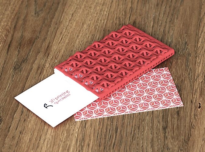 3D Printed Circular Card Holder By Terry Morris Pinshape Worksheets 