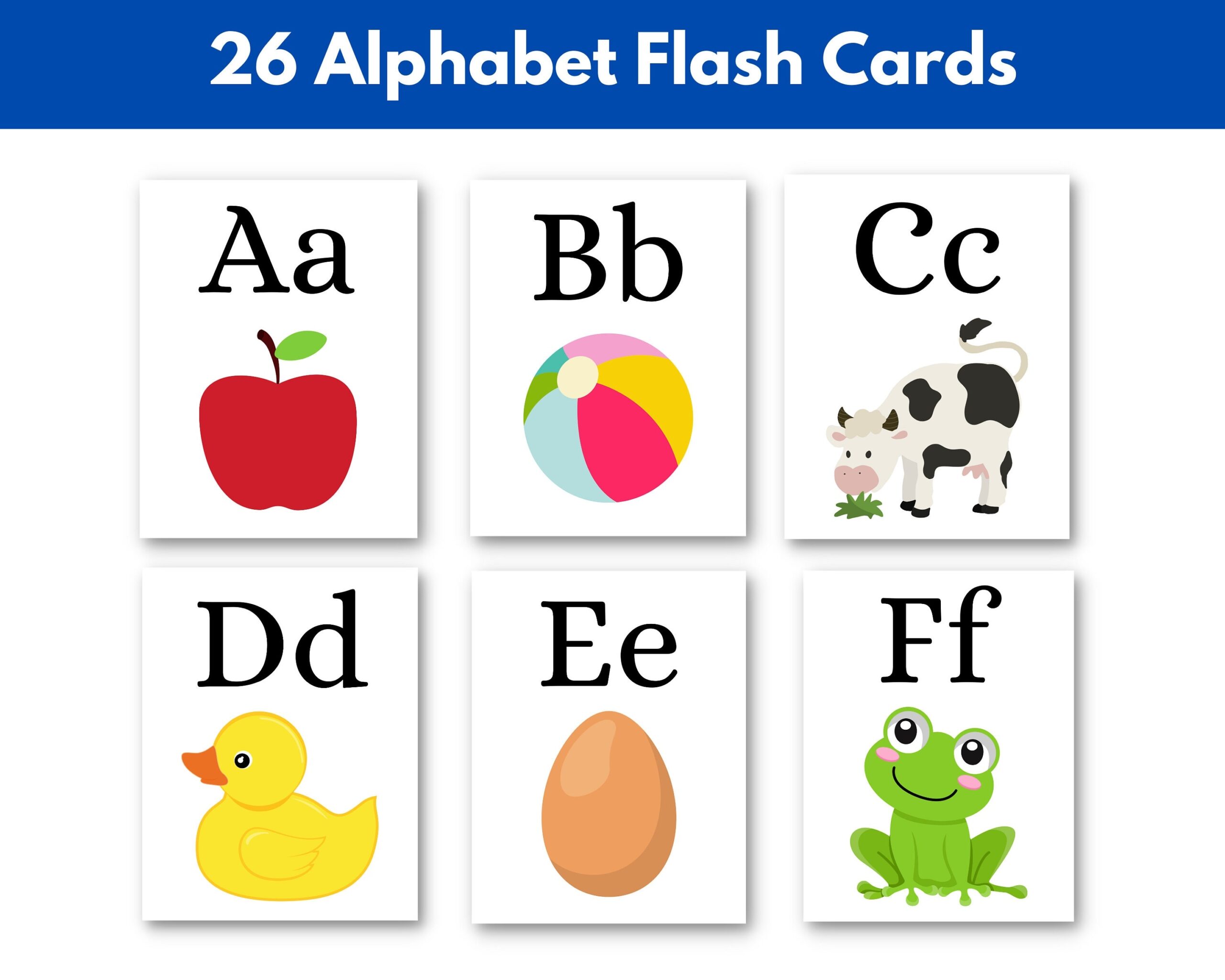 Abc Flash Cards Printables Pdf