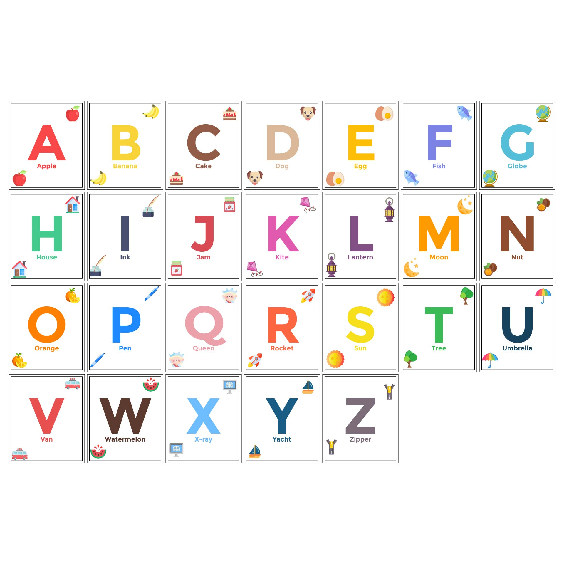 Alphabet Flashcards 13 Free PDF Printables Printablee