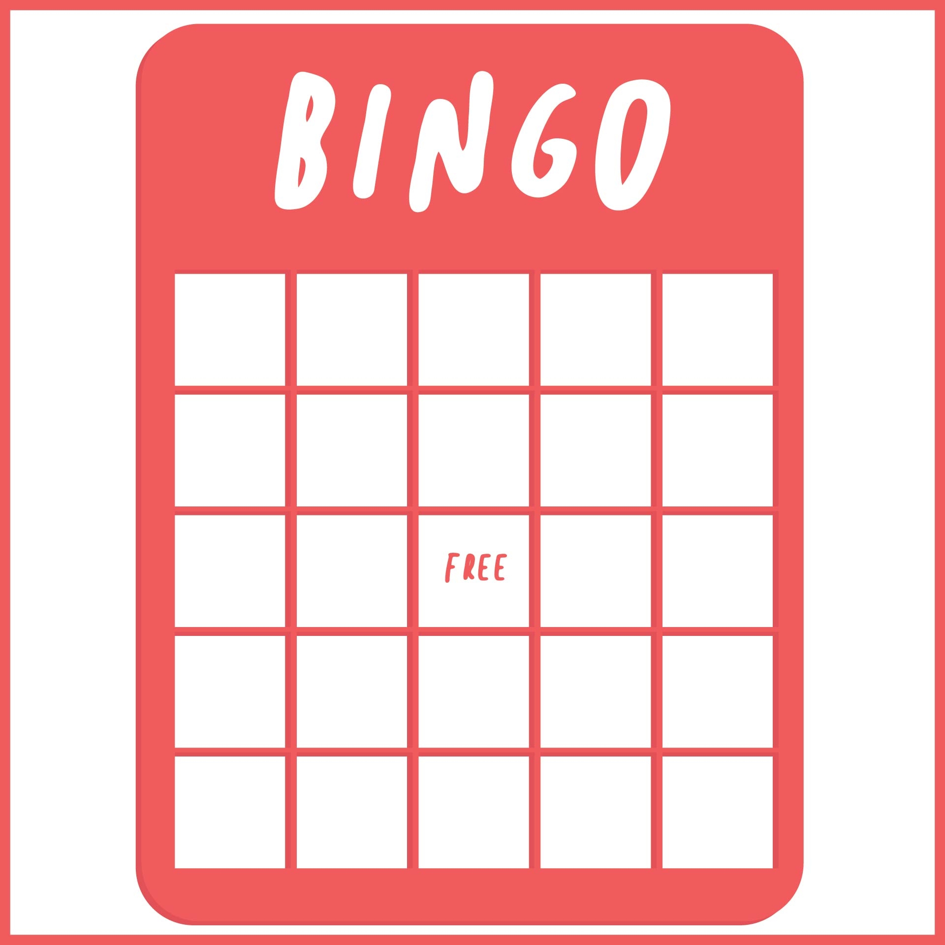 Bingo Template 10 Free PDF Printables Printablee