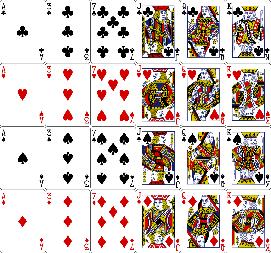 Deck Of Playing Cards Printable