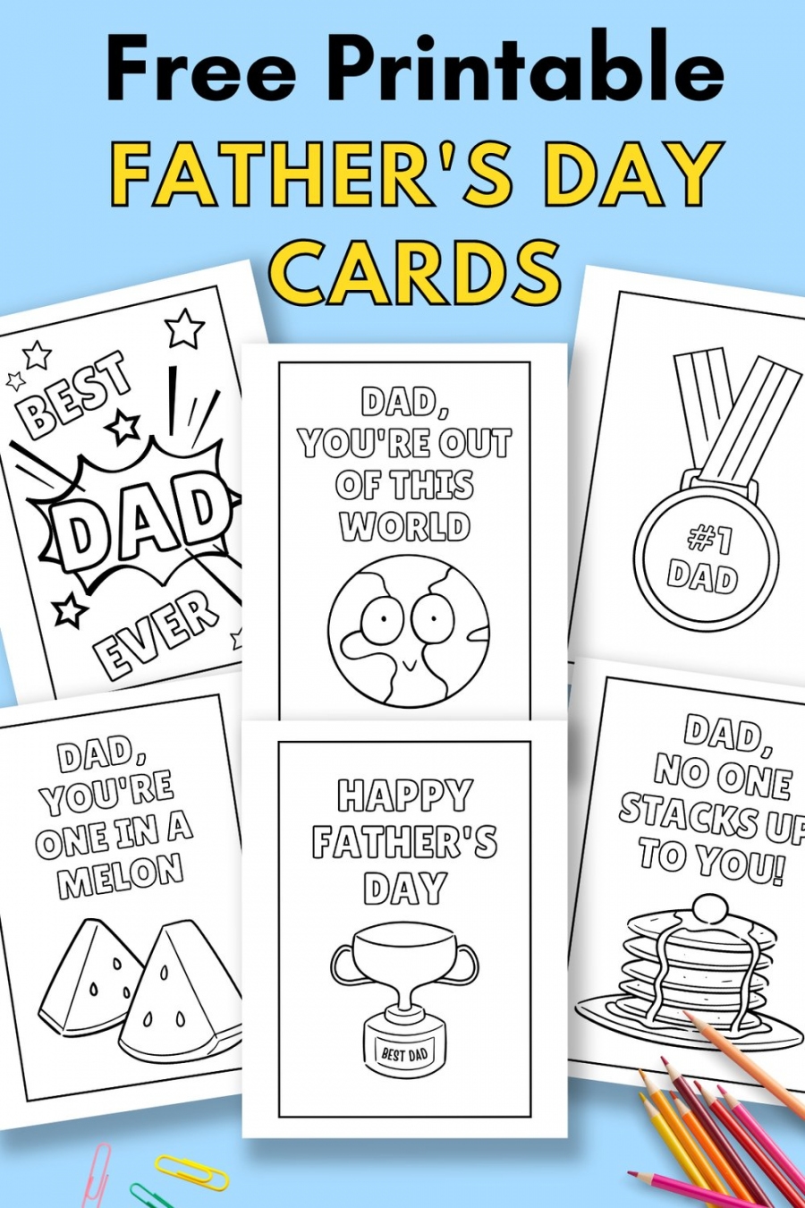 Father s Day Printable Free FREE Printable HQ