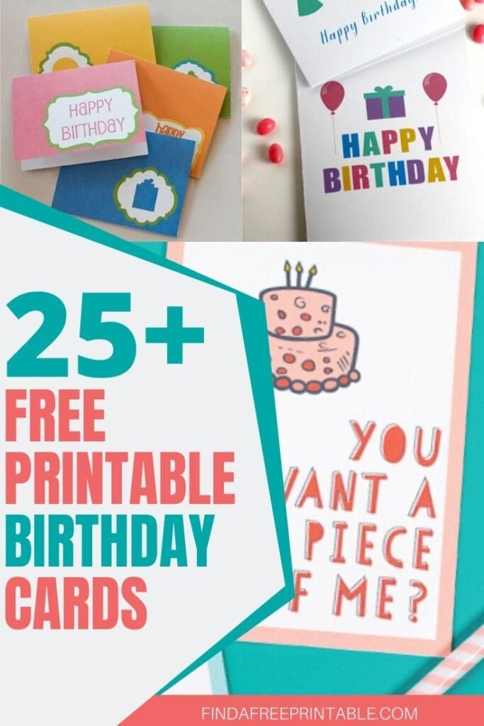 Free Printable Birthday Cards Find A Free Printable
