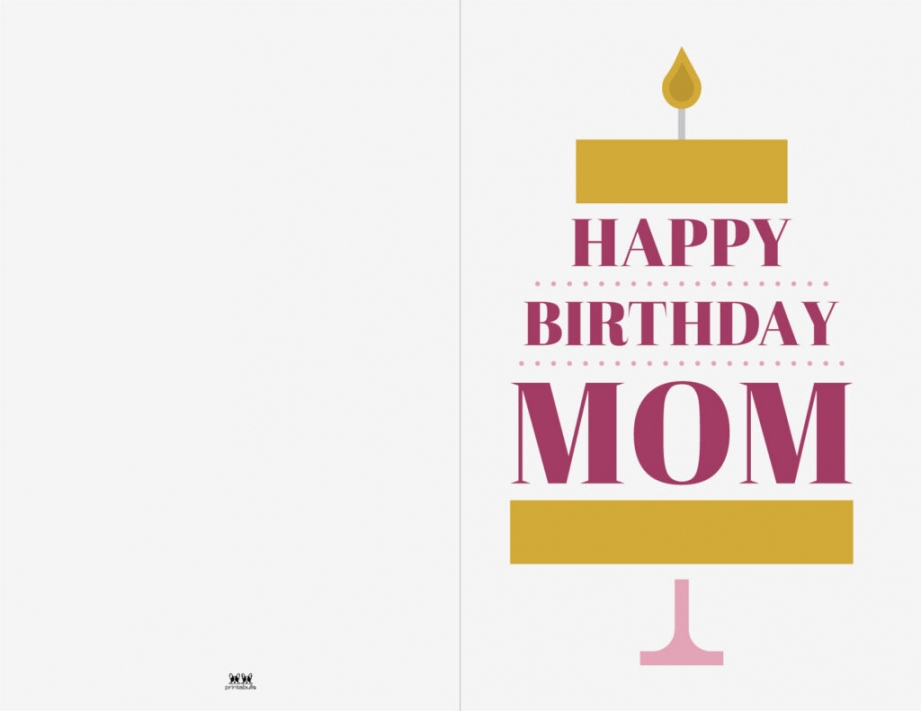 Free Printable Birthday Cards For Mom FREE Printable HQ Free Printable Birthday Cards For Mom FREE Printable HQ