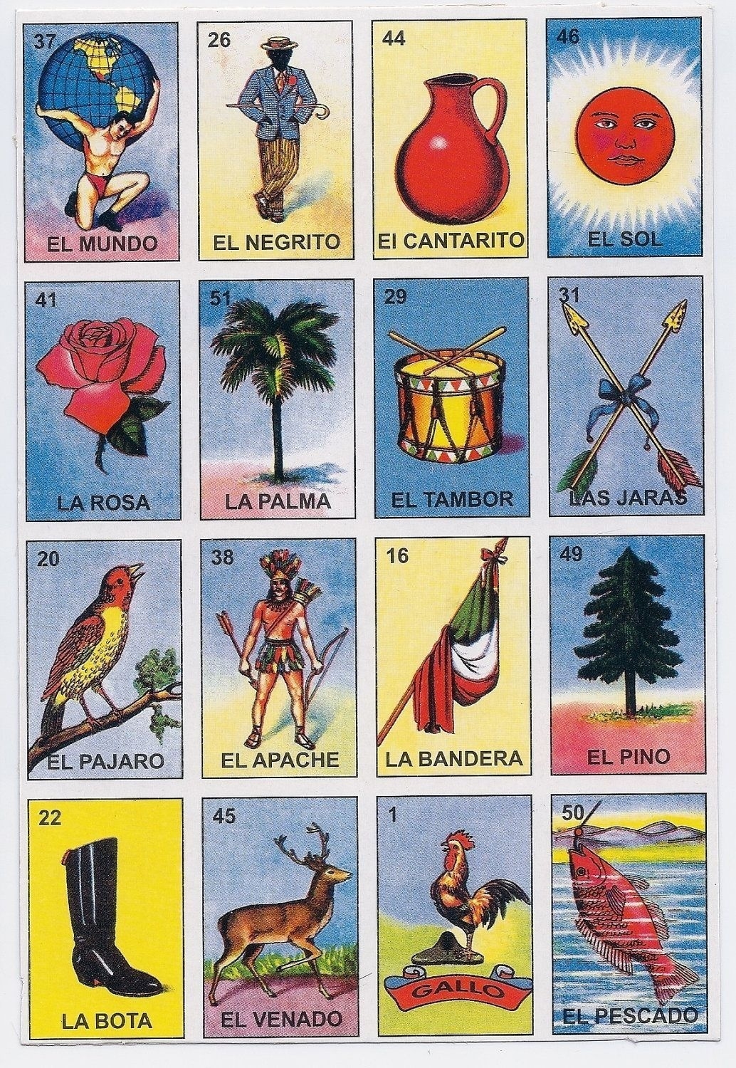 Free Printable Loteria Cards Free Printable