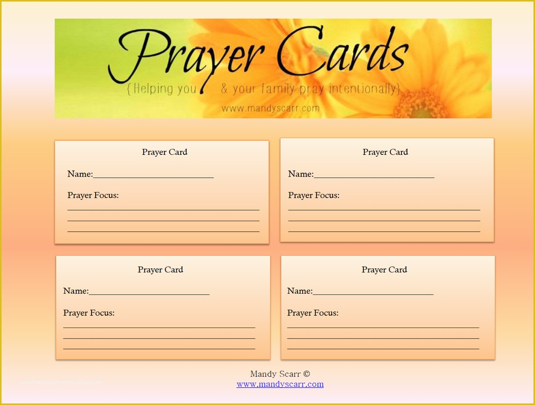 Free Printable Prayer Cards Free Printable Prayer Cards