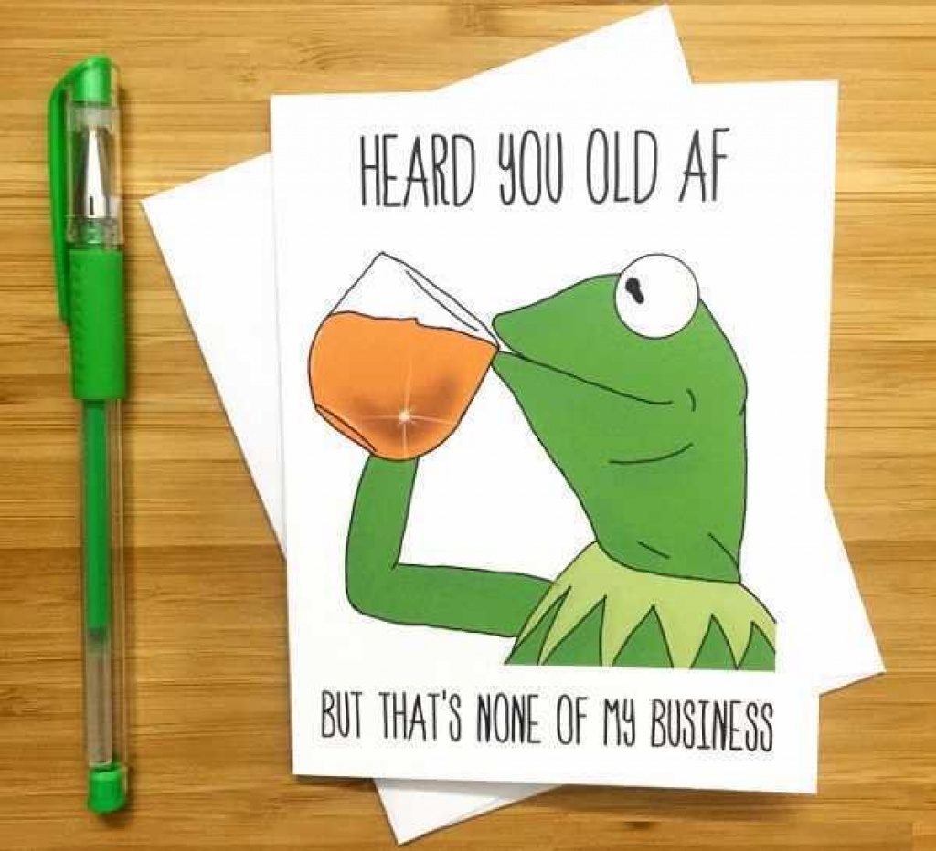 Funny Printable Birthday Cards