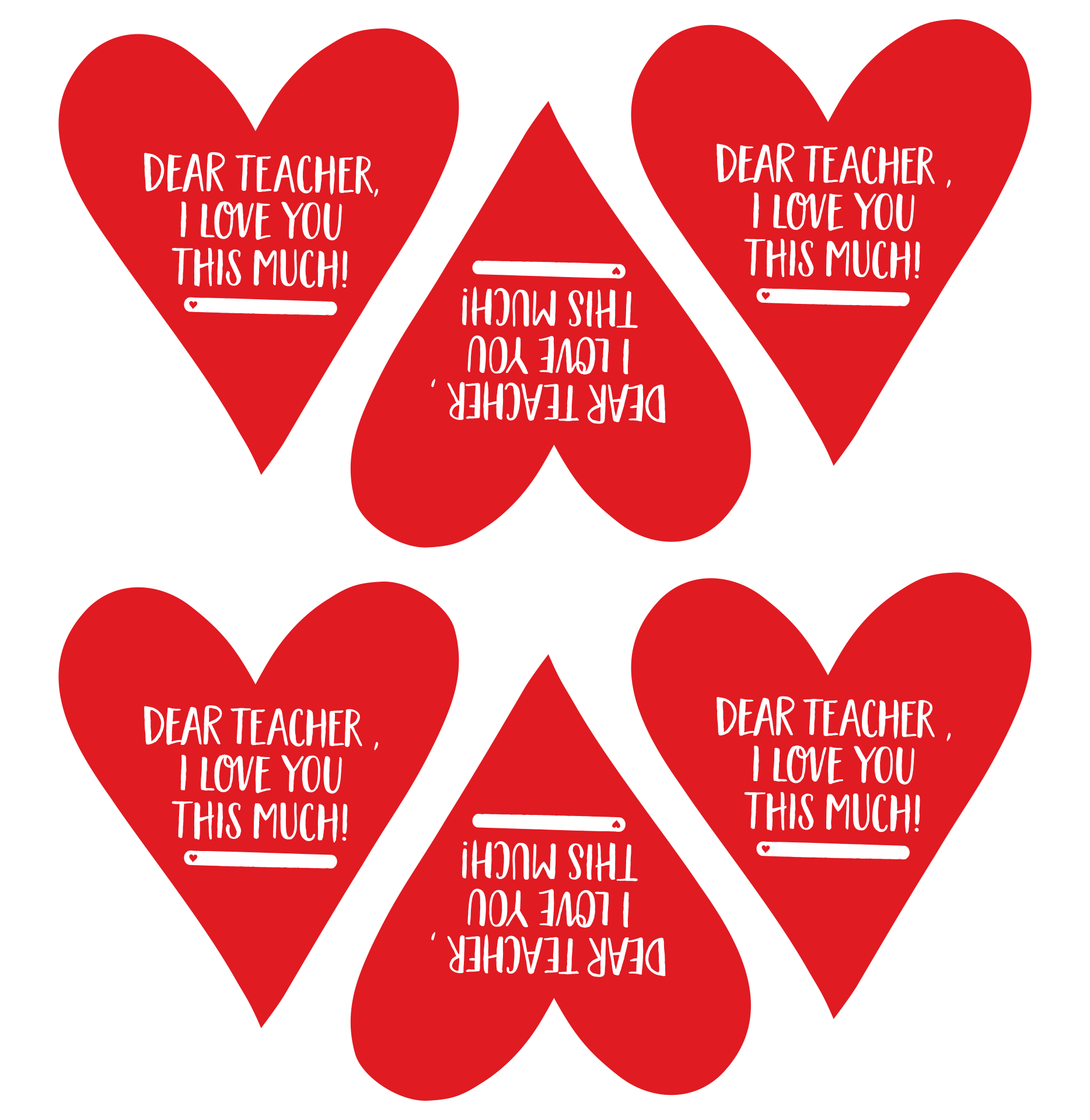 My Valentine Cards 10 Free PDF Printables Printablee