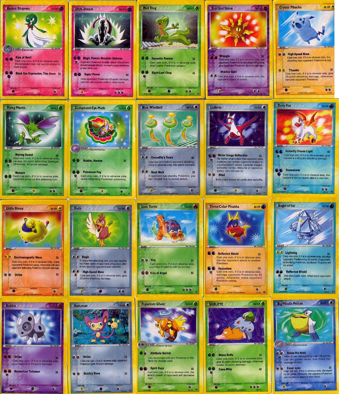 Pokemon Card Printables Free