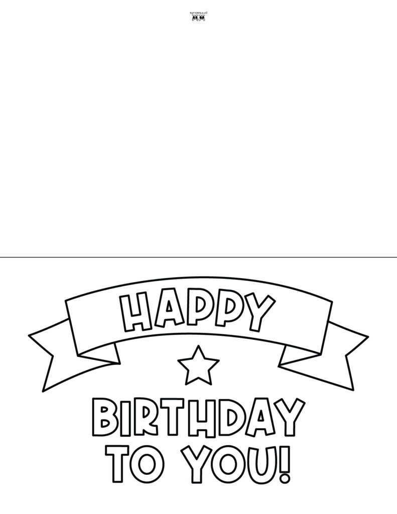 Printable 7th Birthday Card