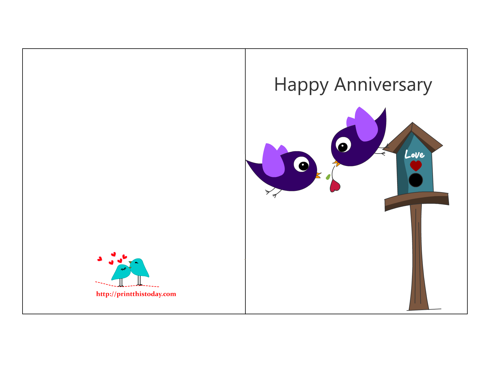 Printable Anniversary Cards Free To Print