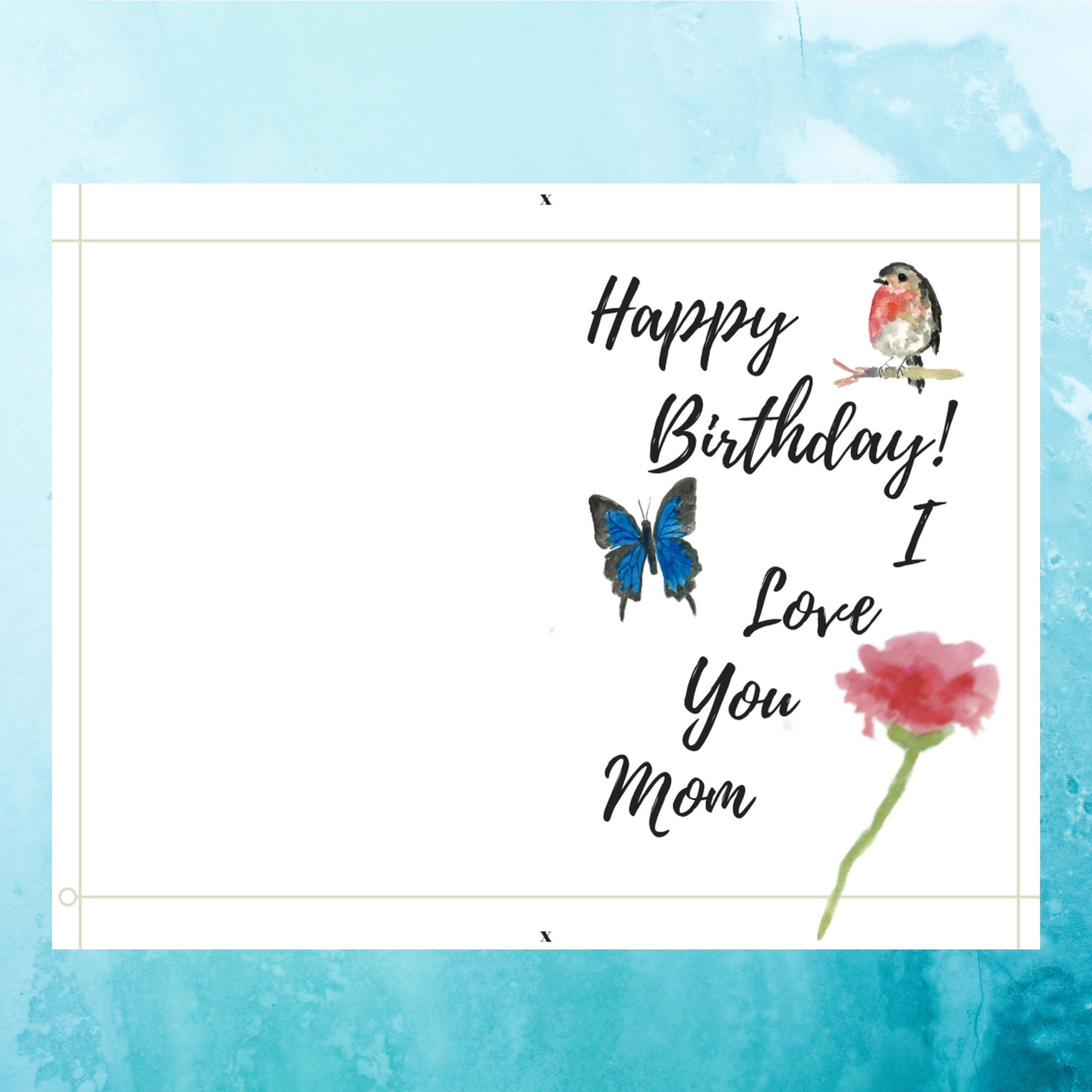 Printable Birthday Cards For Mom Printable Word Searches Printable Birthday Cards For Mom Printable Word Searches