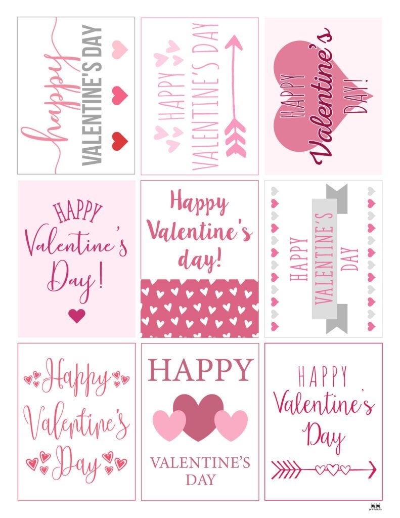 Printable Valentine S Day Cards 100 Free Printables Artofit