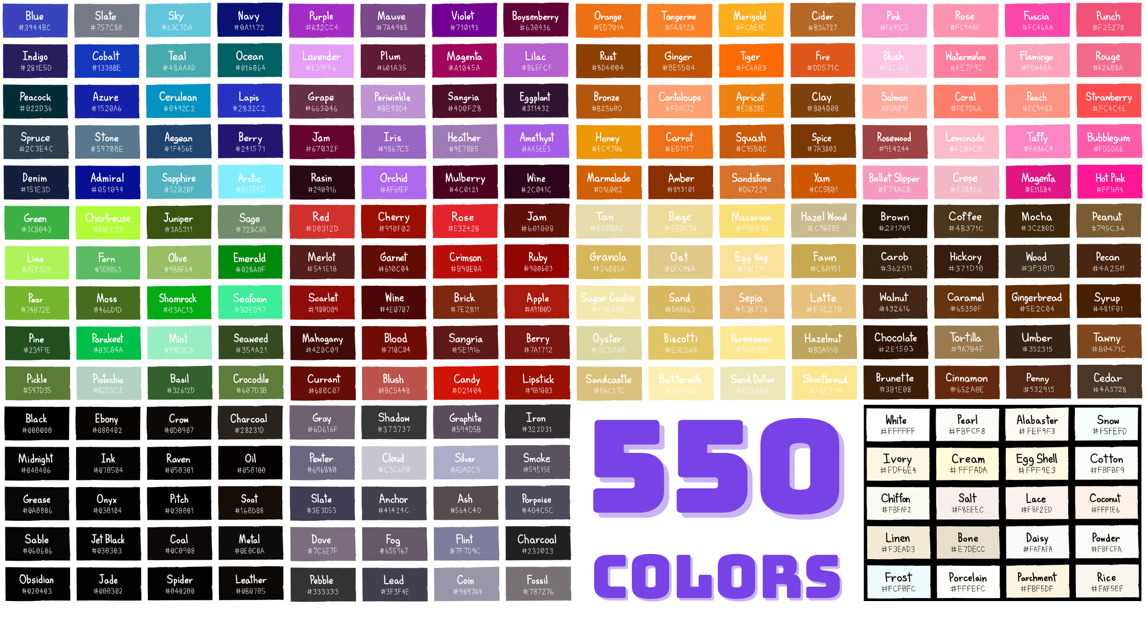 Purple Color Names